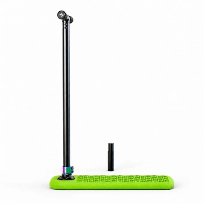 Product image thumbnail for SpaceFlip MaxFlex Pro Trampoline Scooter - Green/Oil Slick
