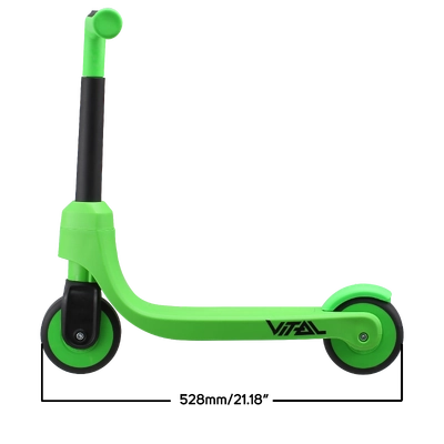 Product image thumbnail for Vital First 2 Wheel Scooter - Green Black