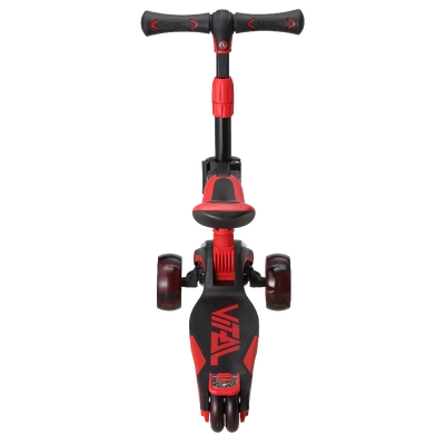 Product image thumbnail for Vital TYKE 3 Wheel LED Light Scooter - Red