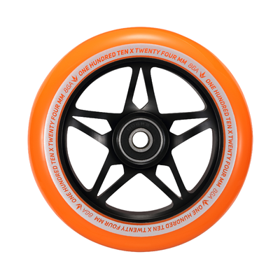 Product image thumbnail for Envy S3 110mm Orange/Black Wheel & Grip Pack