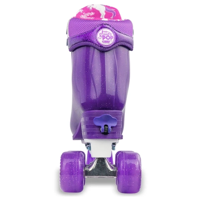 Product image thumbnail for Crazy Skates Glitter Pop Adjustable Roller Skates - Purple Medium 3-6