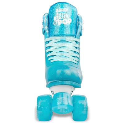 Product image thumbnail for Crazy Skates Glitter Pop Adjustable Roller Skates - Teal Small j12-2