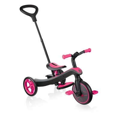 Product thumbnail for Globber Explorer Trike 4 in 1 - Fuchsia Pink