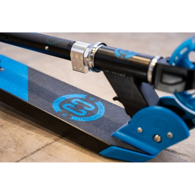 Product image thumbnail for CORE Kids Foldy Scooter - Blue with LED wheels