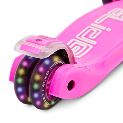Product image thumbnail for i-Glide 3 Wheel Scooter with Toddler Seat - Hot Pink
