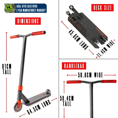 Product image thumbnail for Madd Gear Viral Rave Scooter - Inferno