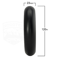 Product thumbnail for Envy 110mm Hollow Core Black Wheels + V2 Black Grips Pack