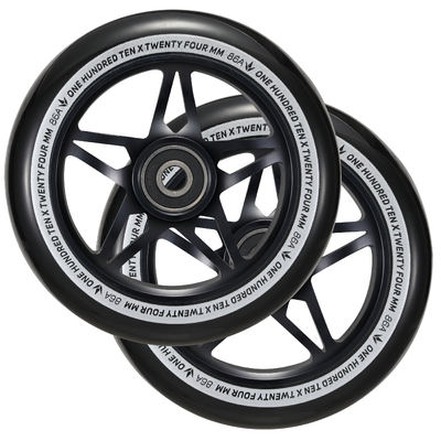 Product image thumbnail for Envy S3 110mm Black/White Wheel & Grip Pack