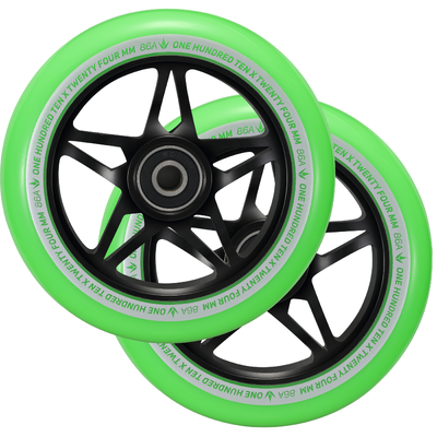 Product image thumbnail for Envy S3 110mm Green Wheel & Grip Pack