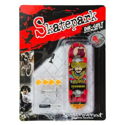 Product thumbnail for Skatepark Single Fingerboard - Assorted