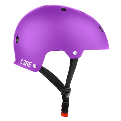 Product thumbnail for Core Action Sports Certified Helmet Purple - S/M
