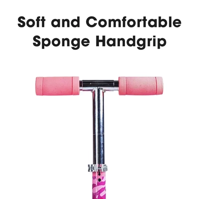 Product thumbnail for Kids LED Folding Scooter - Pink