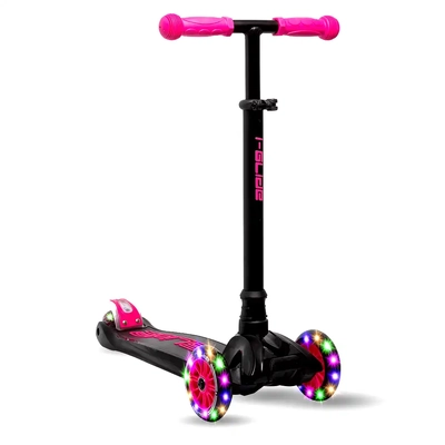 Product thumbnail for i-Glide 3 Wheel Scooter with Unicorn Head - Pink Black