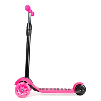 Product thumbnail for 3 Wheel MULTI Scooter with LED Light Wheels - Pink Ladybug