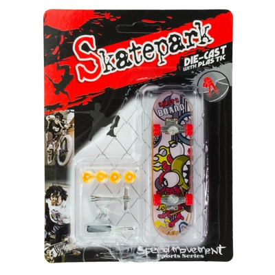 Product thumbnail for Skatepark Single Fingerboard - Assorted