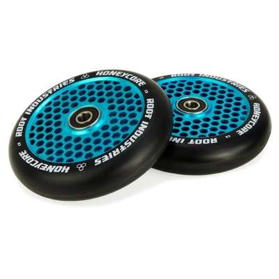 Product image thumbnail for Root Industries Honeycore Blue 110mm Wheel & Fractal Grip Pack