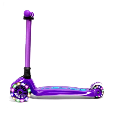 Product thumbnail for i-Glide 3 Wheel Scooter with Ribbons - Purple