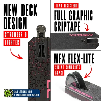 Product image thumbnail for Madd Gear Viral Rave Scooter - Melon