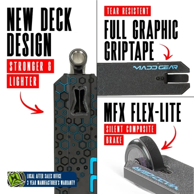 Product image thumbnail for Madd Gear Viral Rave Scooter - Velocity