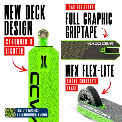 Product image thumbnail for Madd Gear Viral Purge Scooter - Jade