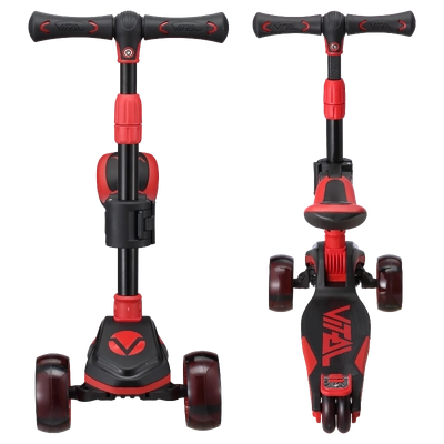 Product image thumbnail for Vital TYKE 3 Wheel LED Light Scooter - Red