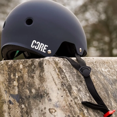 Product thumbnail for Core Action Sports Certified Helmet Purple - S/M