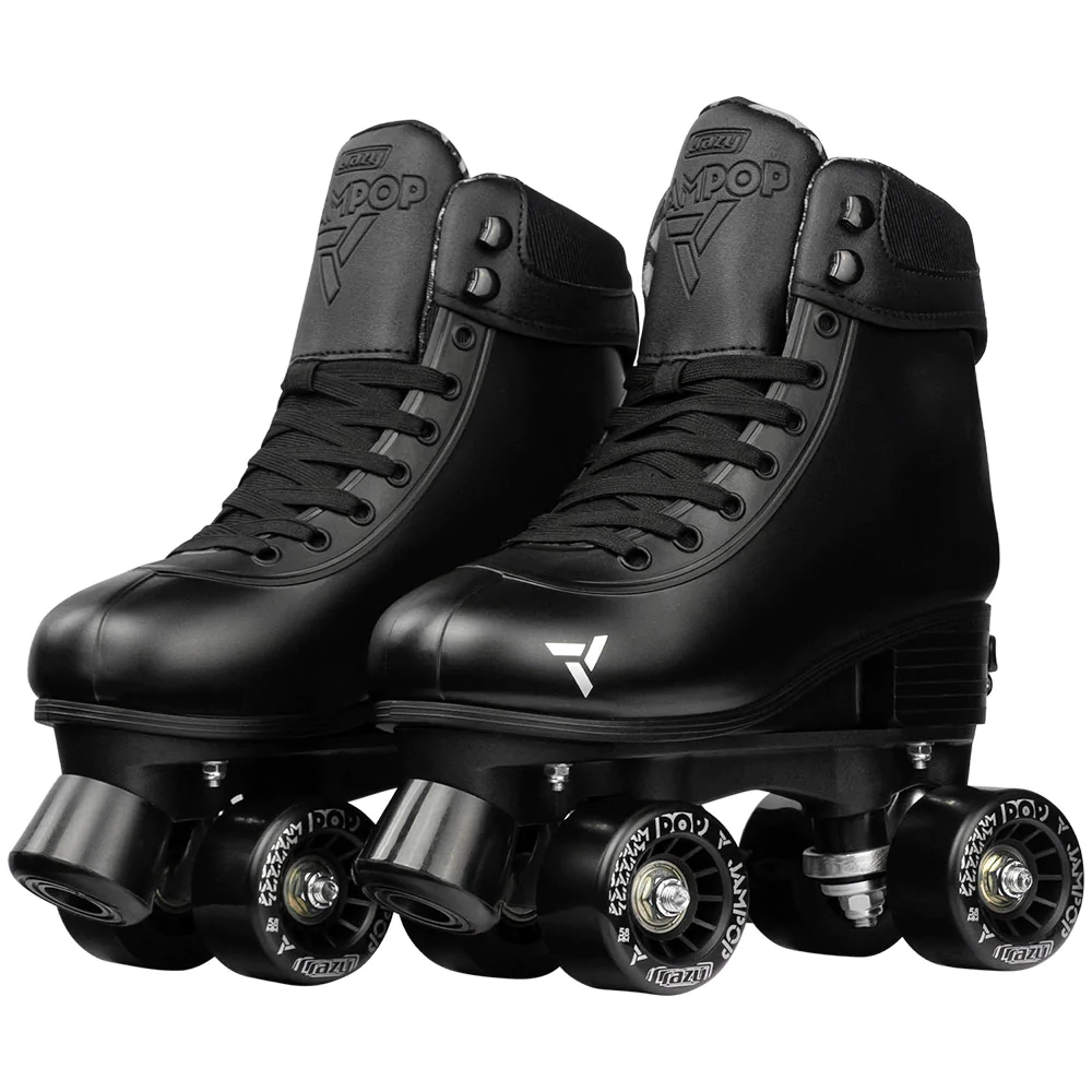 Crazy Skates Jam Pop Adjustable Roller Skates Black