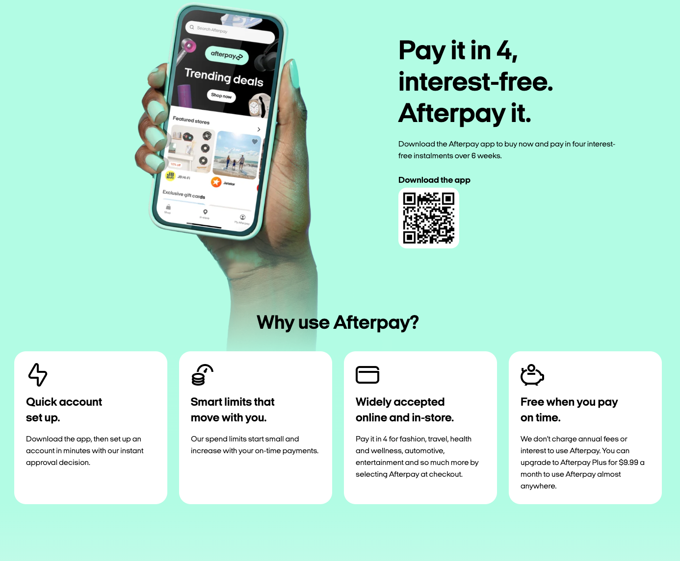 AfterPay Information