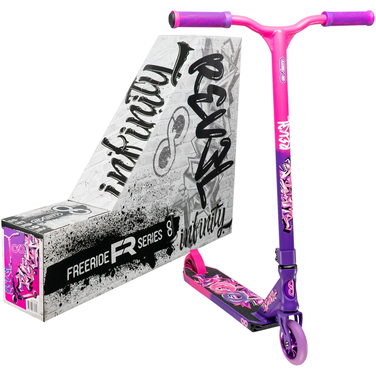 Infinity Revel FR Scooter Pink Purple
