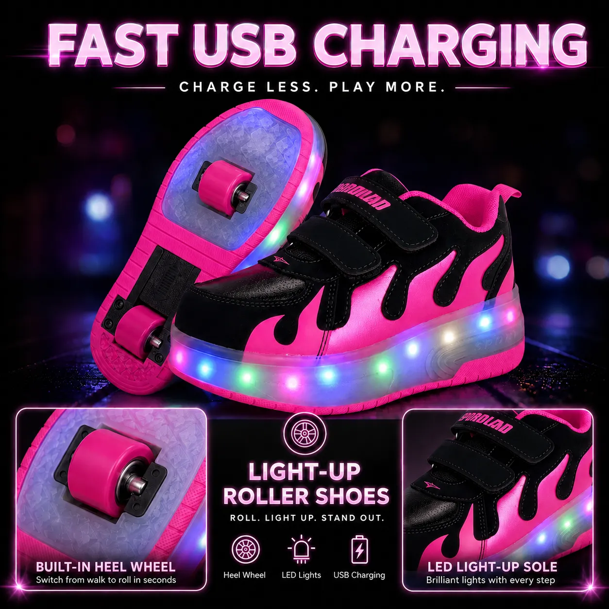 Roller Sneakers Features 1