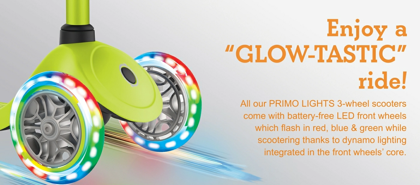 Globber Primo Lights Specs