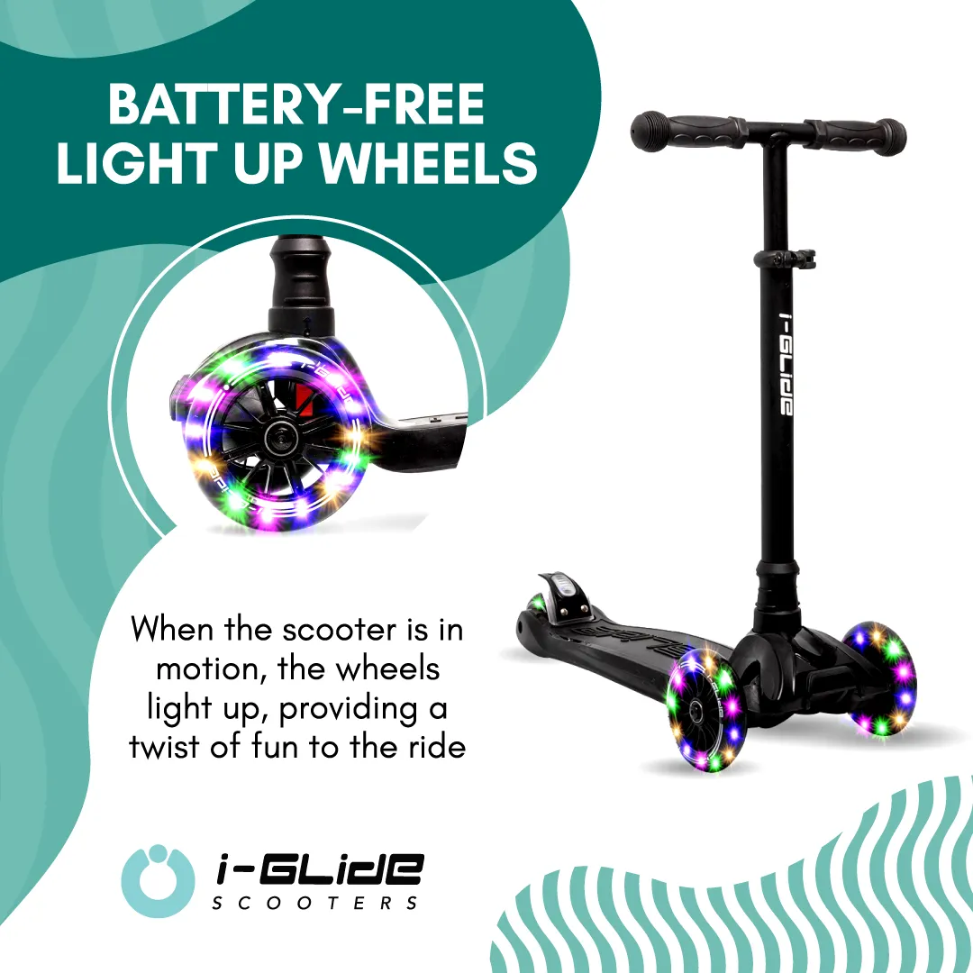 Light Up Wheels Black