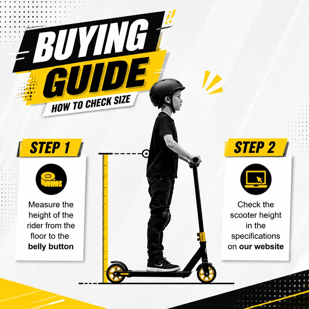Buying Guide Sizing Chart
