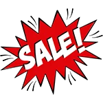 On Sale Sticker