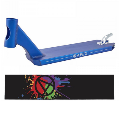 Apex Pro 5" Wide 580mm Deck - Blue