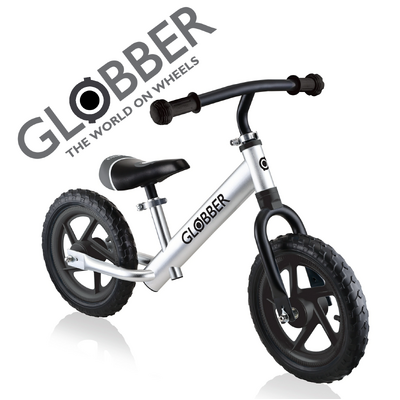 Globber Go Balance Bike Alloy - Black