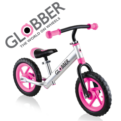 Globber Go Balance Bike Alloy - Pink