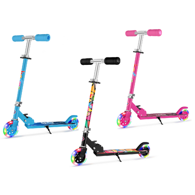 Beleev Kids LED Folding Scooter