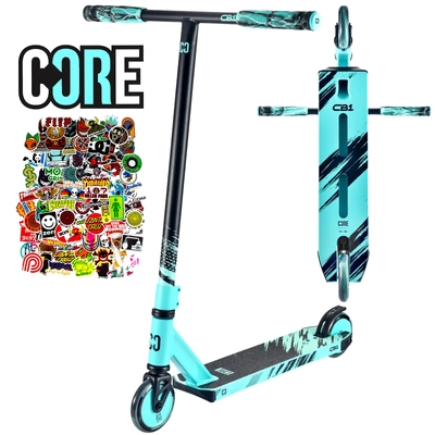 CORE CB1 Beginner Stunt Scooter - Teal Black