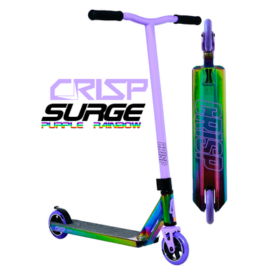 Crisp Surge 2021 Scooter - Purple Rainbow