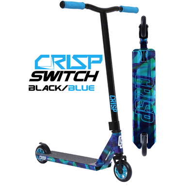 Crisp Switch 2021 Scooter - Black Blue