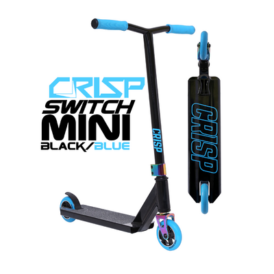 Crisp Switch MINI Scooter - Black Blue