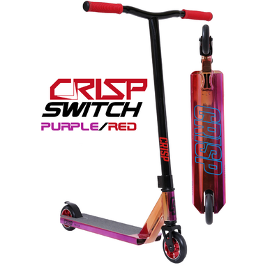 Crisp Switch 2021 Scooter - Purple Red