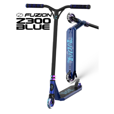 Fuzion Z300 Scooter - Blue