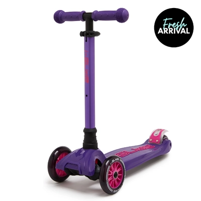 i-Glide 3 Wheel Scooter LED Wheels - Purple Pink