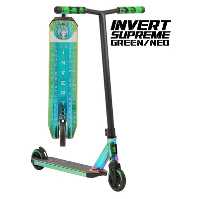 Invert Supreme 2.5-8-13 Scooter - Green Neo