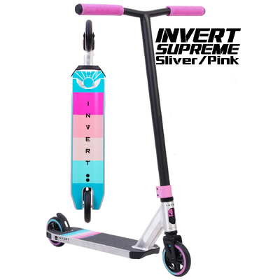 Invert Supreme 2-8-13 Scooter - Silver Pink