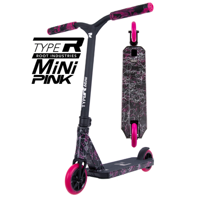 Root Industries Type R Mini Scooter - Pink Splatter