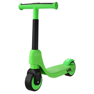 Vital First 2 Wheel Scooter - Green Black