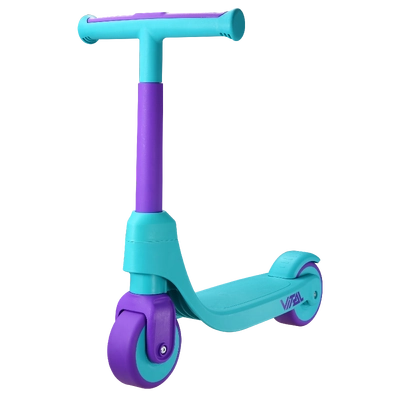 Vital First 2 Wheel Scooter - Teal Purple